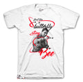 Retro 4 Bright Crimson Sting Bee Shirt