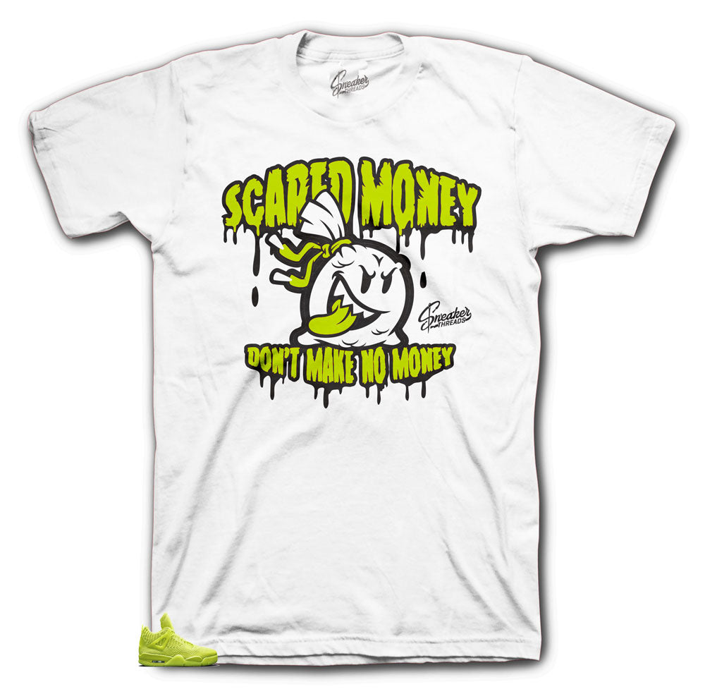 Retro 4 Volt Flyknit Scared Money Shirt