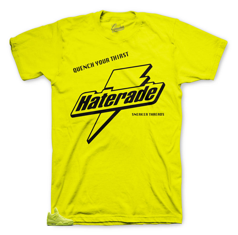 Retro 4 Volt Flyknit Haterade Shirt