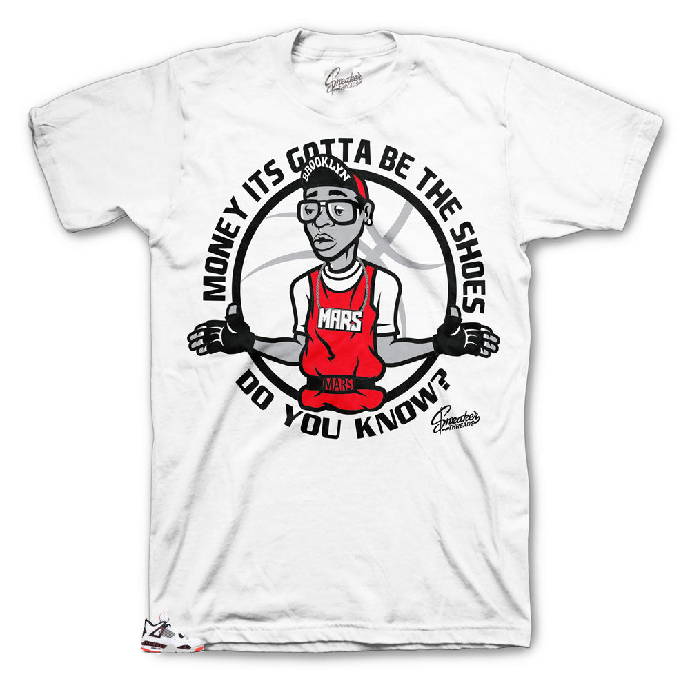 Retro 4 Bright Crimson Gotta Be Shoes Shirt