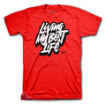 Retro 4 Red Flyknit Livin Life Shirt