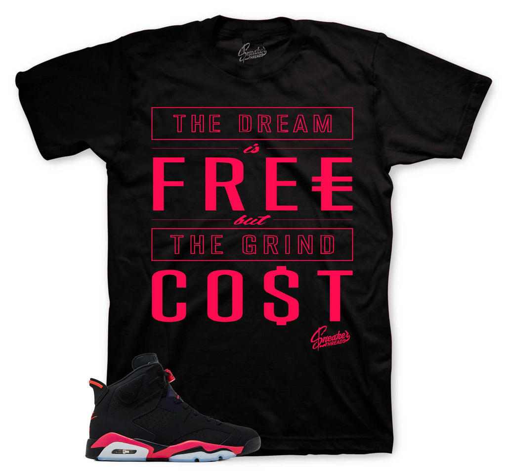 Retro 6 Infrared Cost Shirt