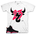 Retro 6 Infrared Toro Shirt