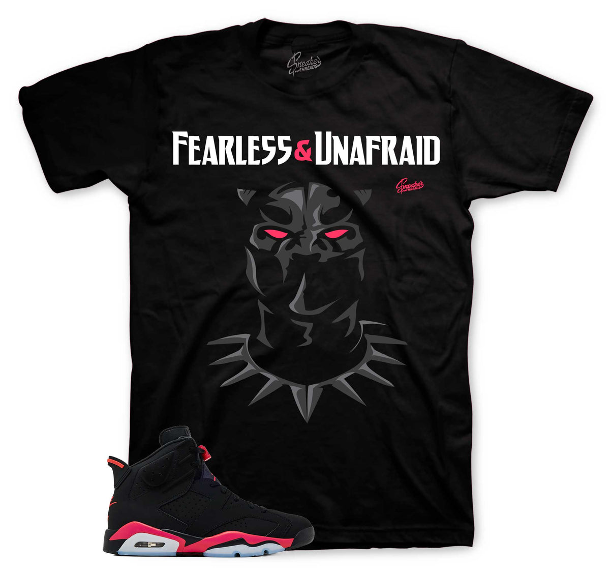 Retro 6 Infrared Fearless Shirt
