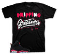 Retro 6 Infrared Dripping Shirt