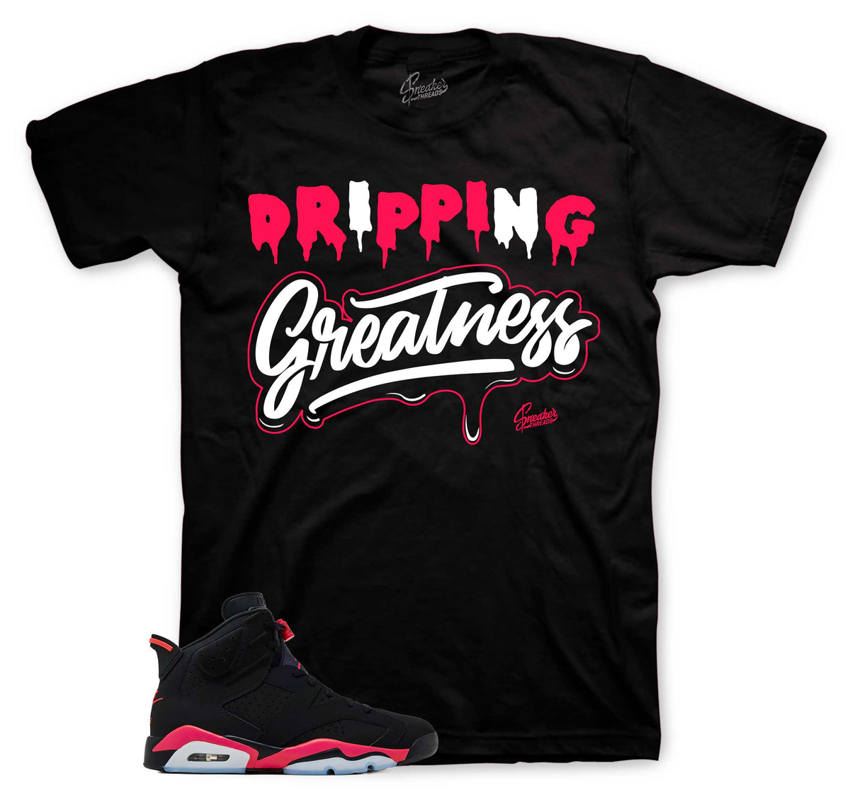 Retro 6 Infrared Dripping Shirt