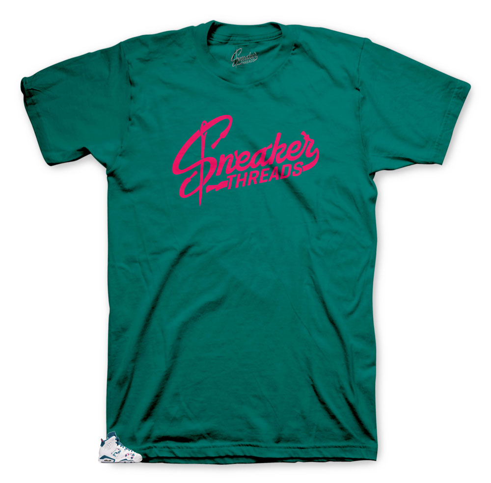 Retro 6 Green Abyss Drip ST Original Shirt