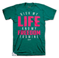 Retro 6 Green Abyss Drip My Life Shirt