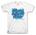 Retro 8 White Aqua Second Nature Shirt