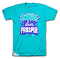 Retro 8 White Aqua Prosper Shirt