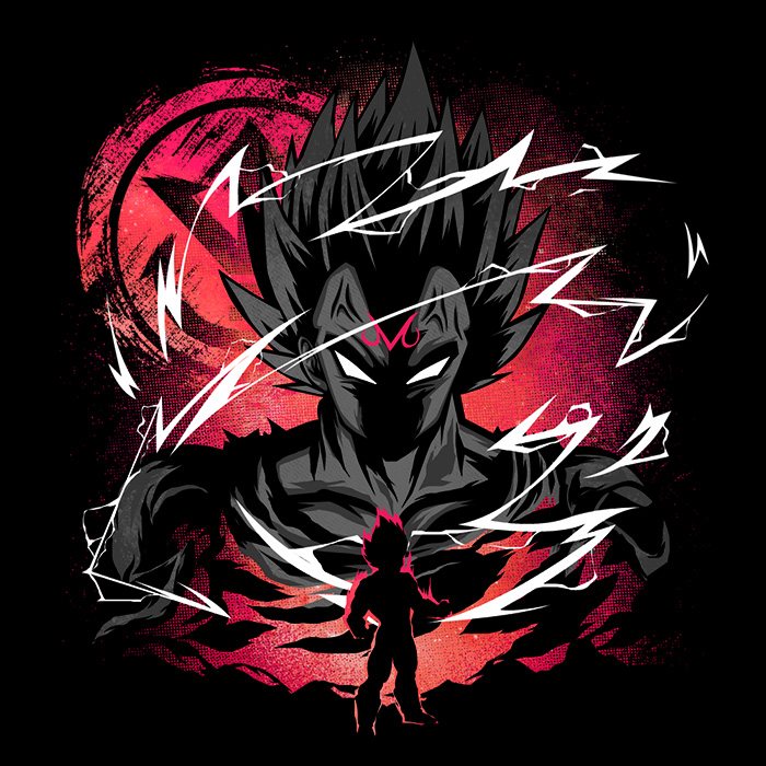 Majin Saiyan Prince - Men's V-Neck product image 2