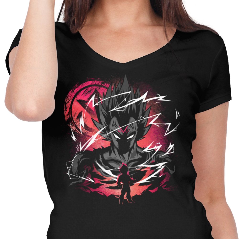 Majin Saiyan Prince - Women's V-Neck product image 4