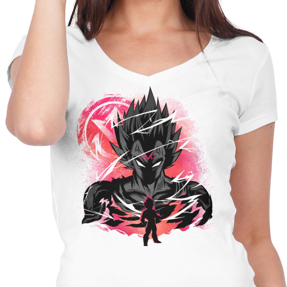 Majin Saiyan Prince - Women's V-Neck product image 5