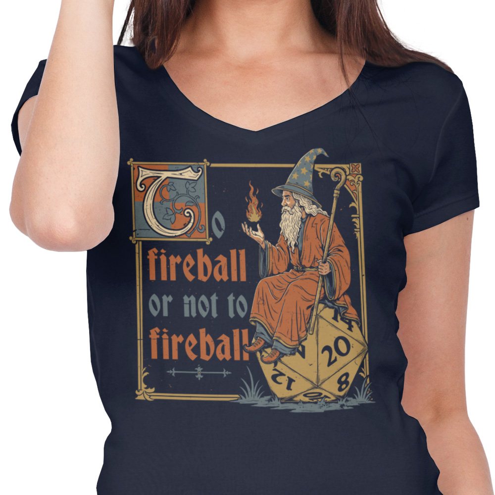 Medieval Wizard - Women's V-Neck product image 5