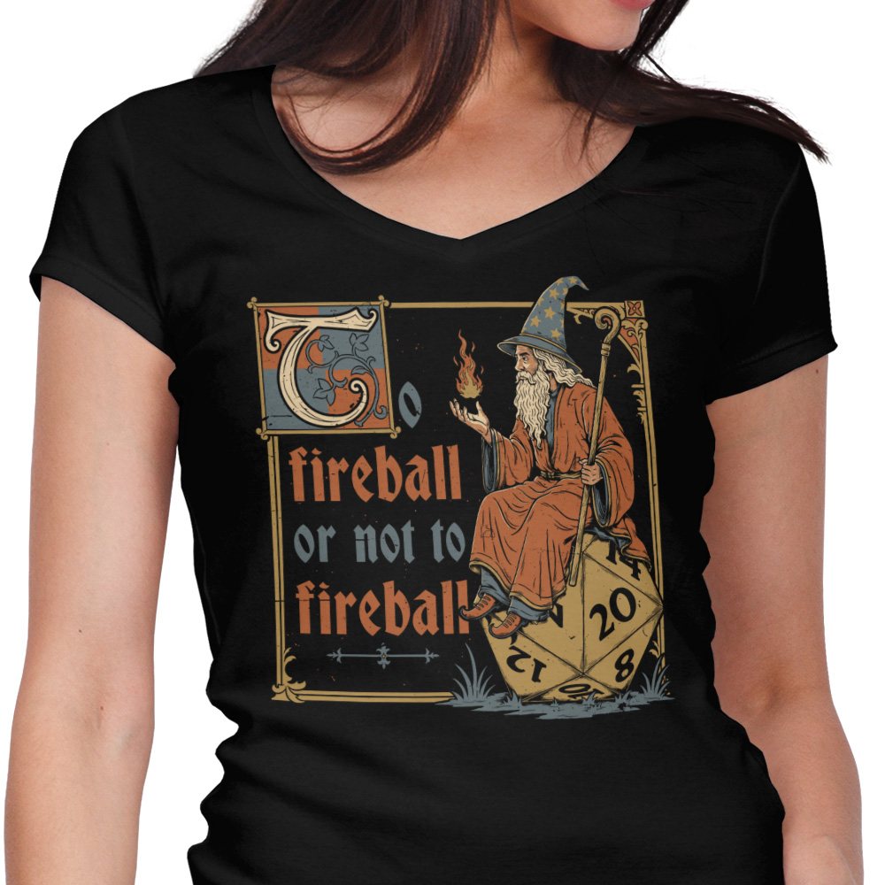 Medieval Wizard - Women's V-Neck product image 1