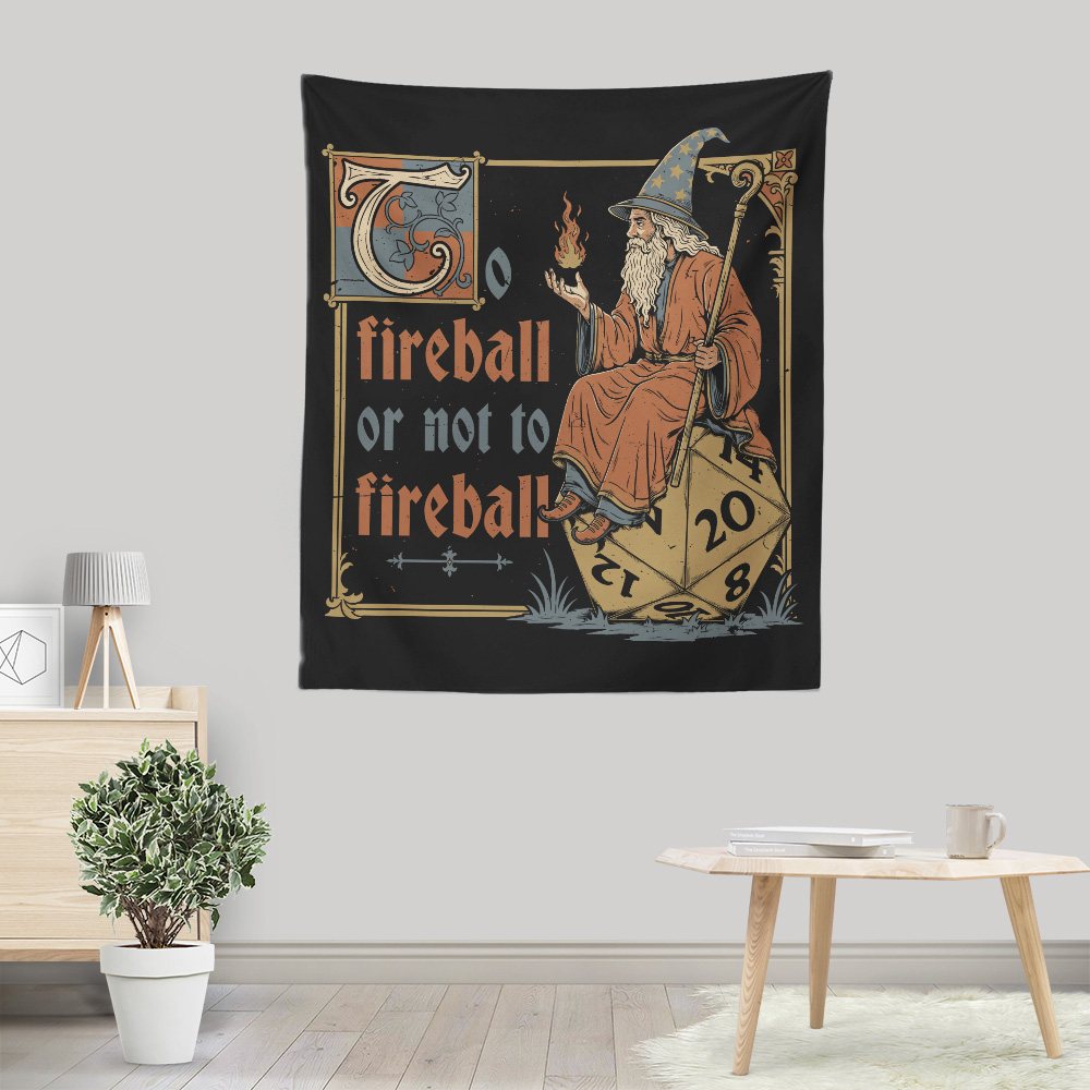 Medieval Wizard - Wall Tapestry