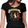 Mentally I'm Here - Women's V-Neck product image 1