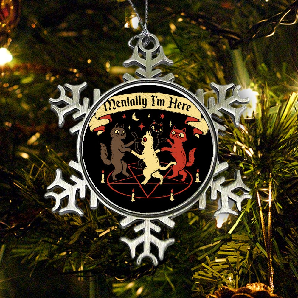 Mentally I'm Here - Ornament product image 1