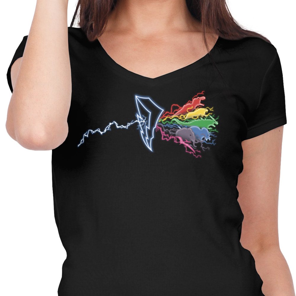 Morphin' Side of the Zords - Women's V-Neck product image 4