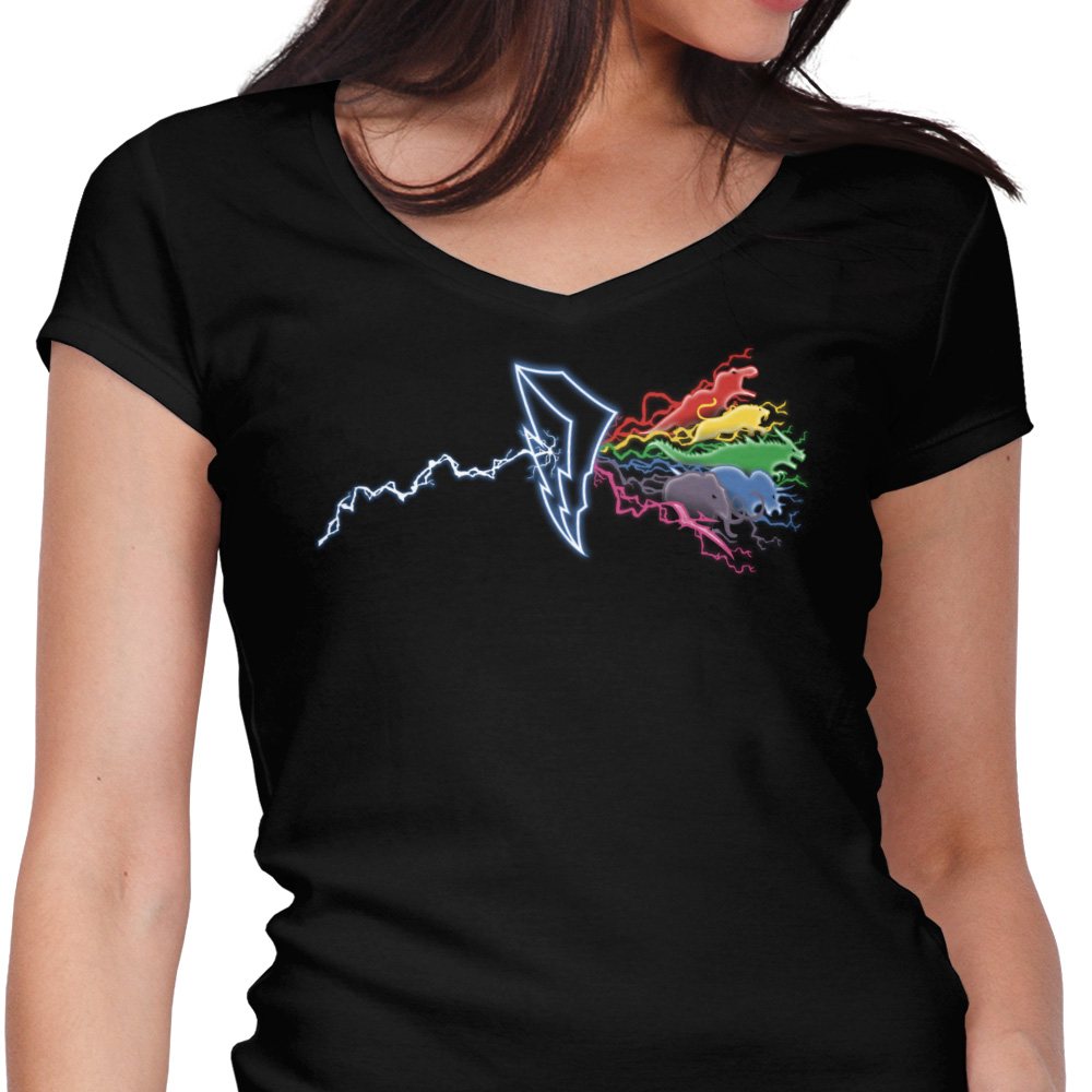 Morphin' Side of the Zords - Women's V-Neck product image 1