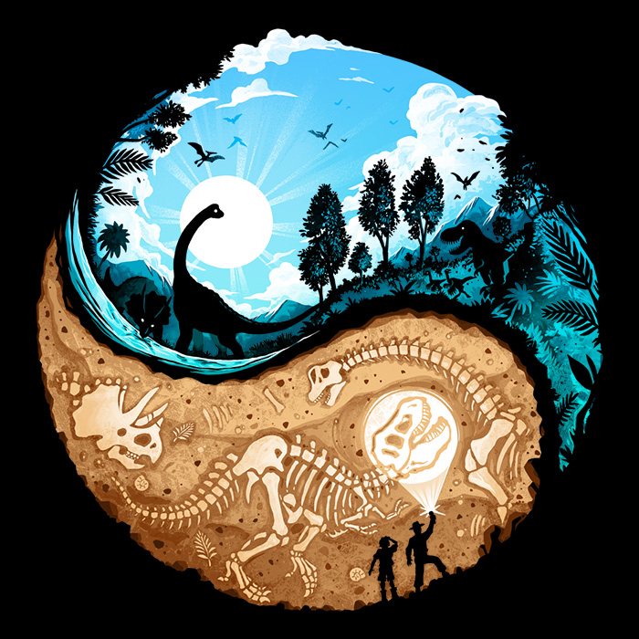 Paleontology Balance - Mousepad product image 2