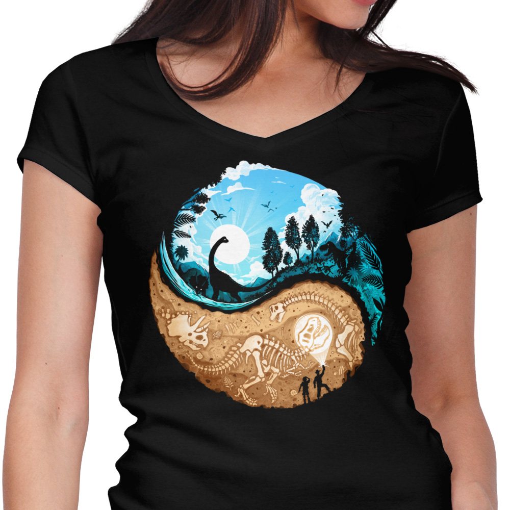 Paleontology Balance - Women's V-Neck product image 1