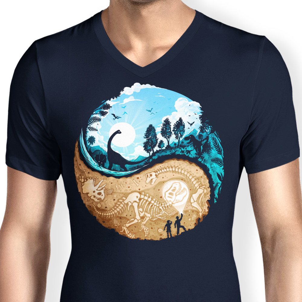 Paleontology Balance - Men's V-Neck product image 5