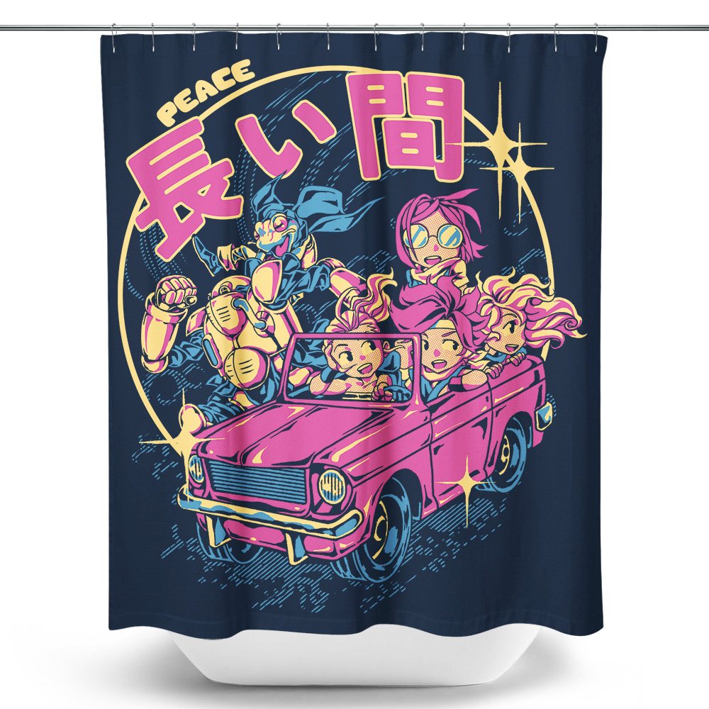 Peace For a Long Time - Shower Curtain