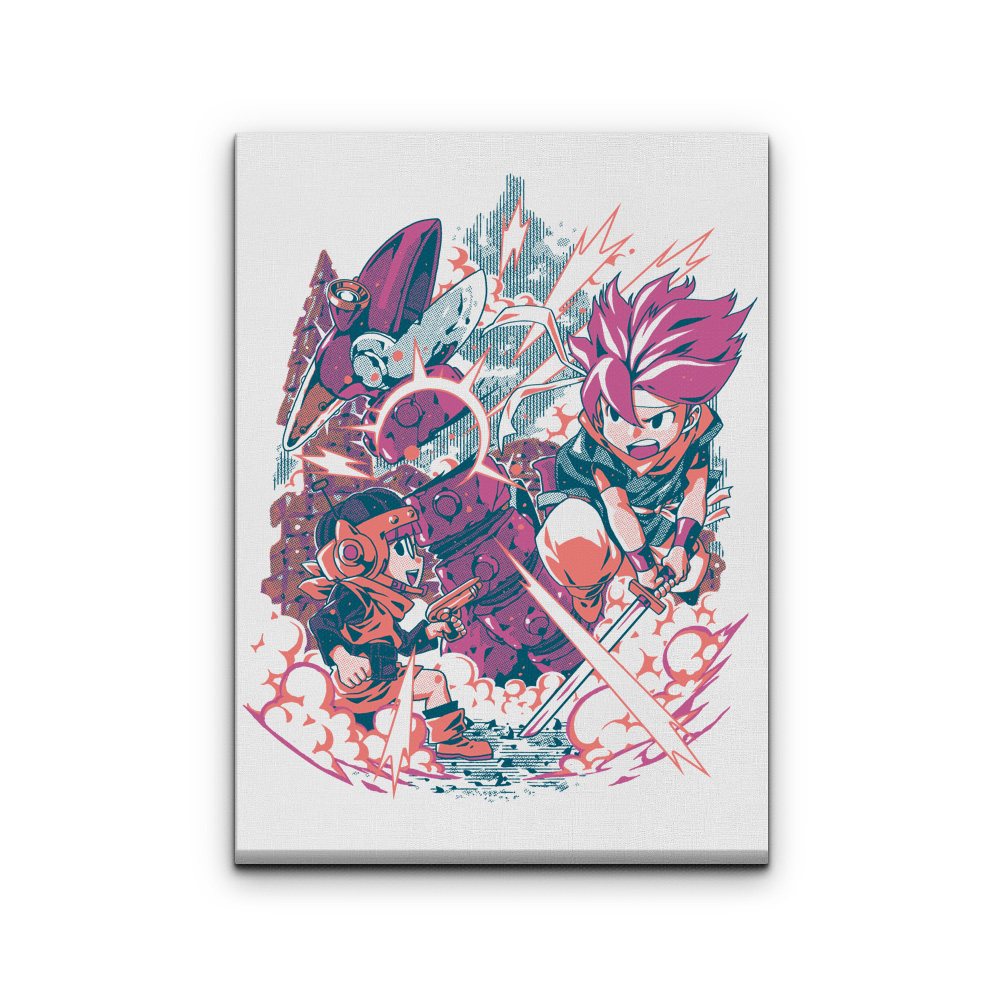 Perfect Cut - Canvas Print