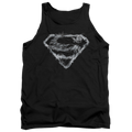 Superman Smoking Shield - Men's Tank Top