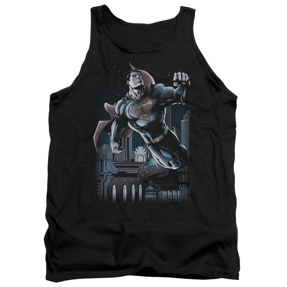 Superman Night Fight - Men's Tank Top