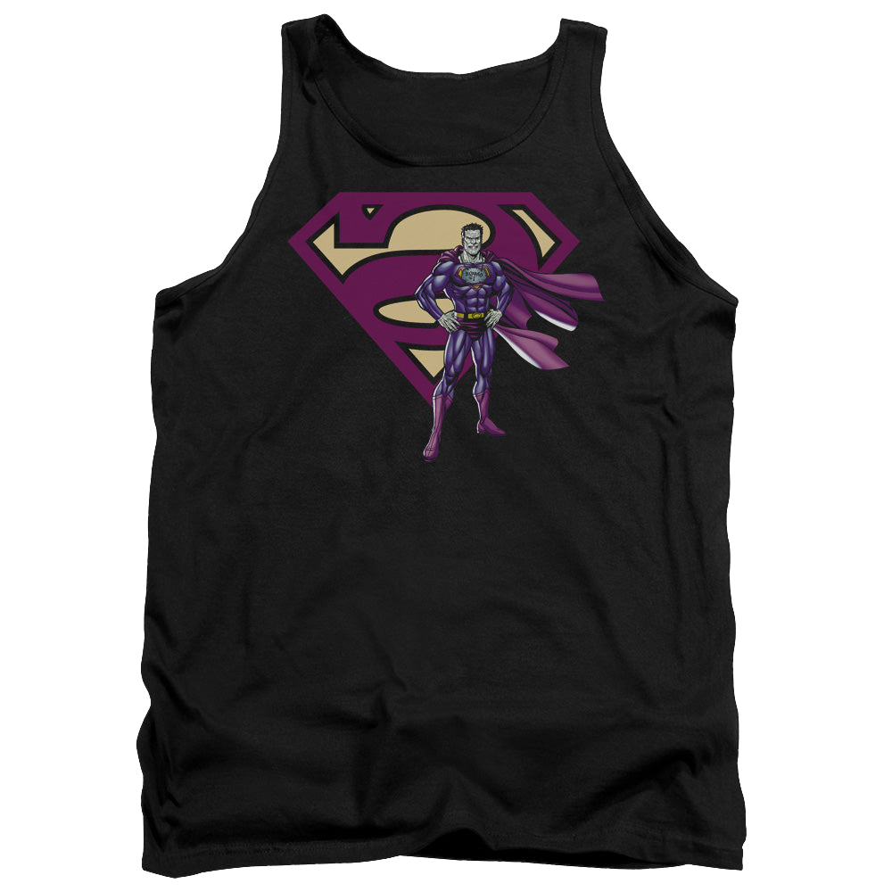 Superman Bizarro & Logo - Men's Tank Top