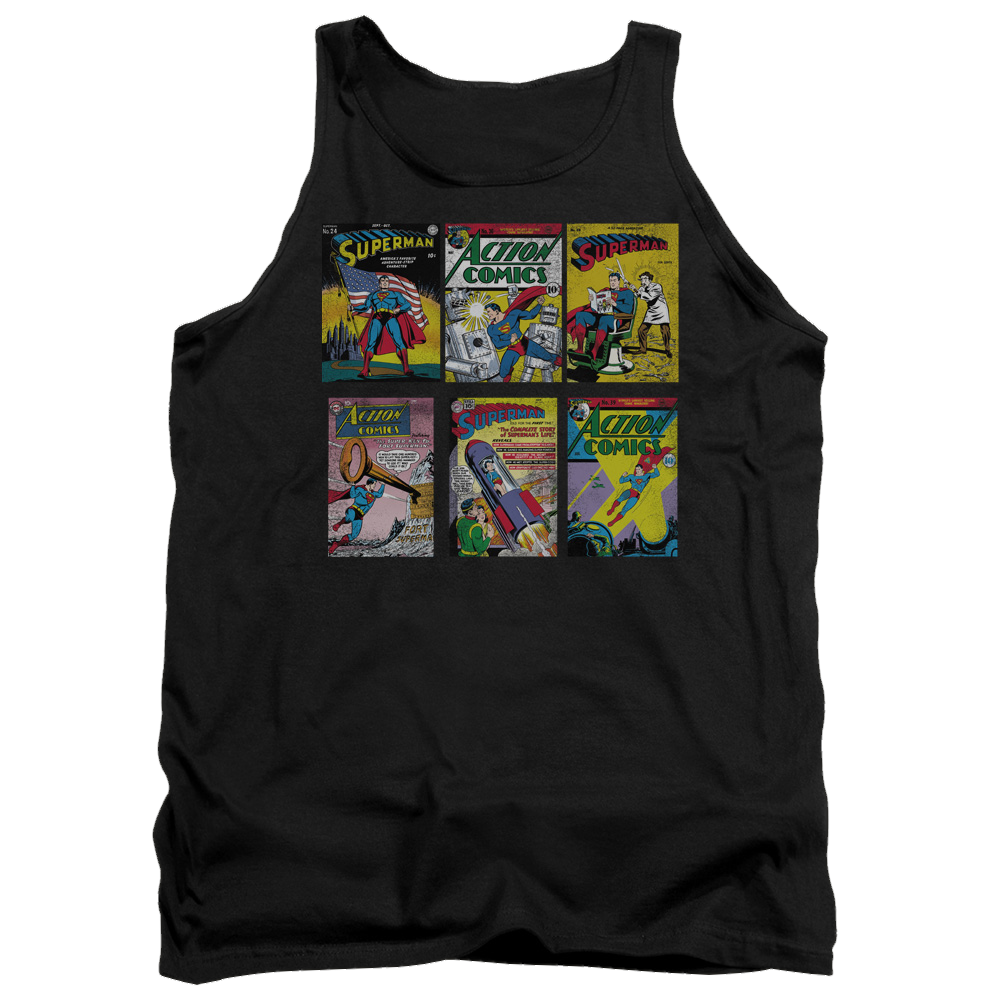 Superman Sm Covers - Men's Tank Top