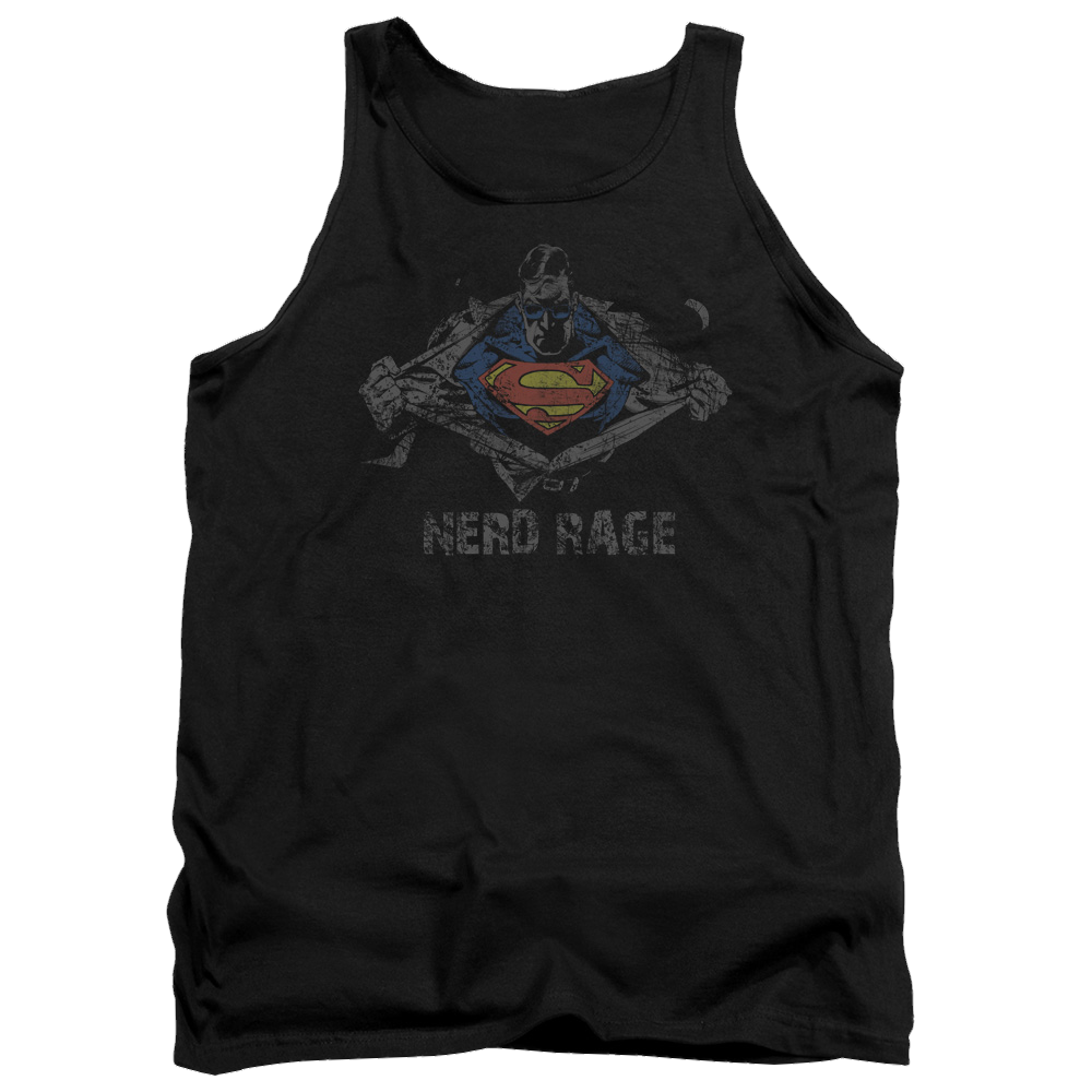 Superman Nerd Rage - Men's Tank Top