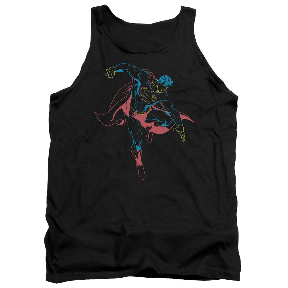 Superman Neon Superman - Men's Tank Top