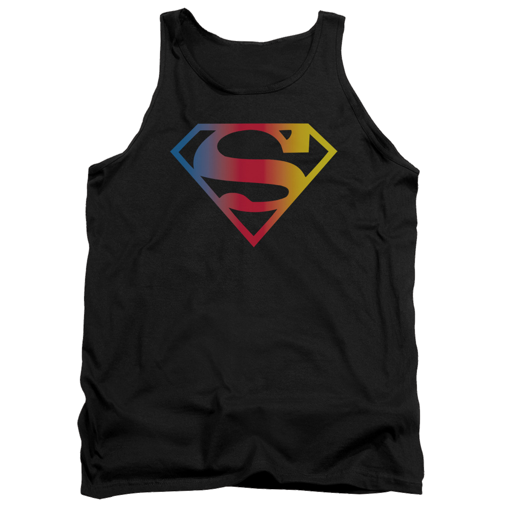 Superman Gradient Superman Logo - Men's Tank Top
