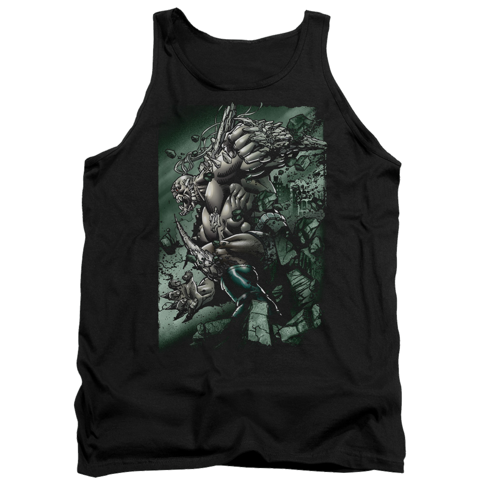 Superman Doomsday Destruction - Men's Tank Top