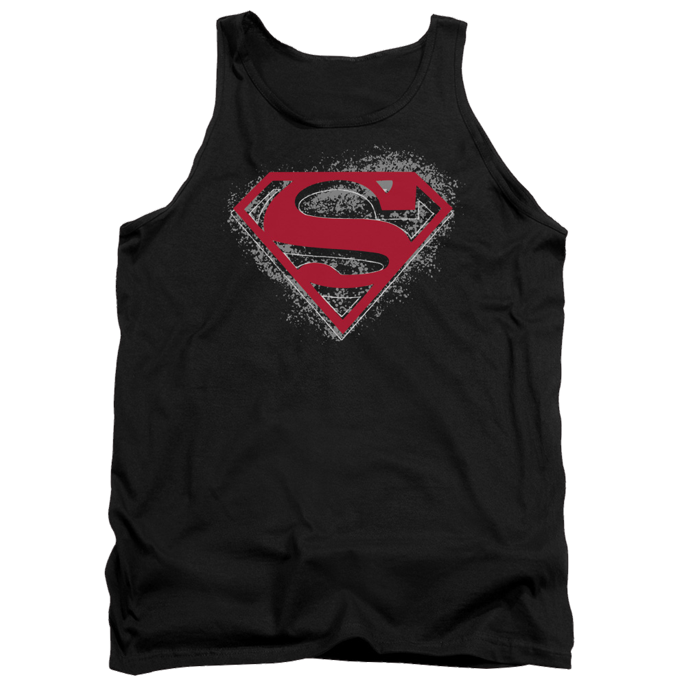 Superman Hardcore Noir Shield - Men's Tank Top
