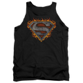 Superman Iron Fire Shield - Men's Tank Top