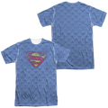 Superman Repeat Over Distressed - Men's All-Over Print product image 1