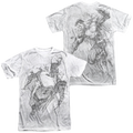 Superman Exploding Space Sketch - Men's All-Over Print product image 1