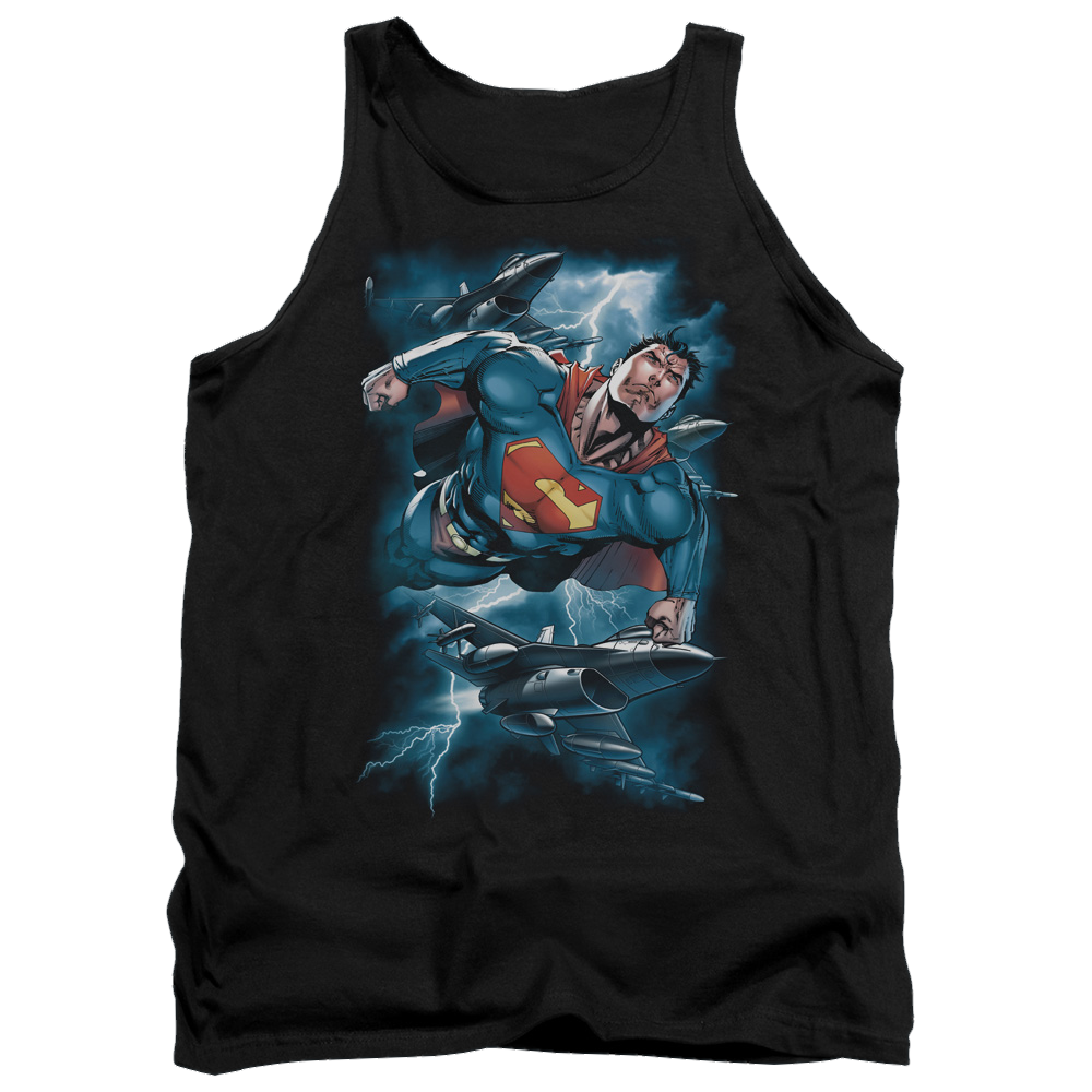 Superman Stormy Flight - Men's Tank Top