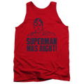 Superman Was Right - Men's Tank Top