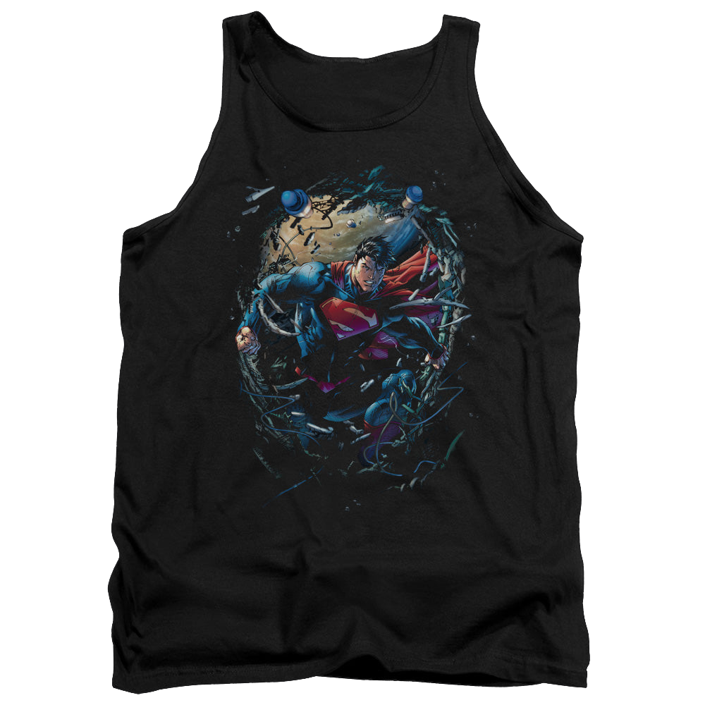 Superman Breaking Space - Men's Tank Top