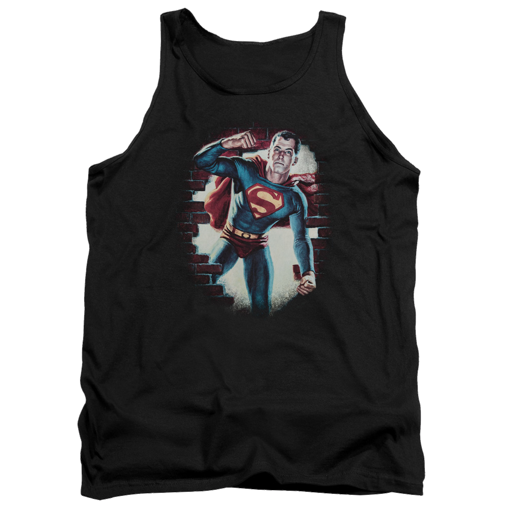 Superman Vintage Steel - Men's Tank Top