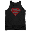 Superman Elephant Rose Shield - Men's Tank Top