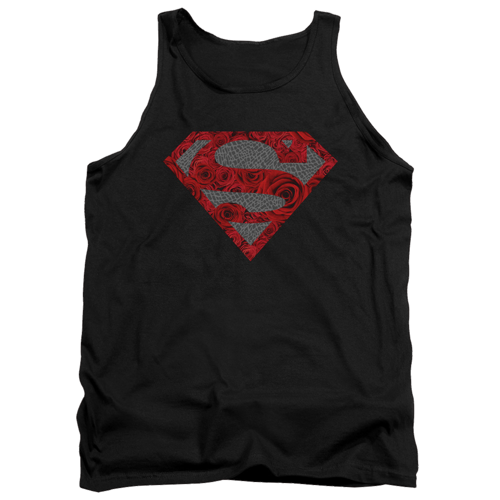 Superman Elephant Rose Shield - Men's Tank Top