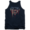 Superman Bleeding Shield - Men's Tank Top