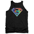 Superman Superman Tie Dye Logo - Men's Tank Top
