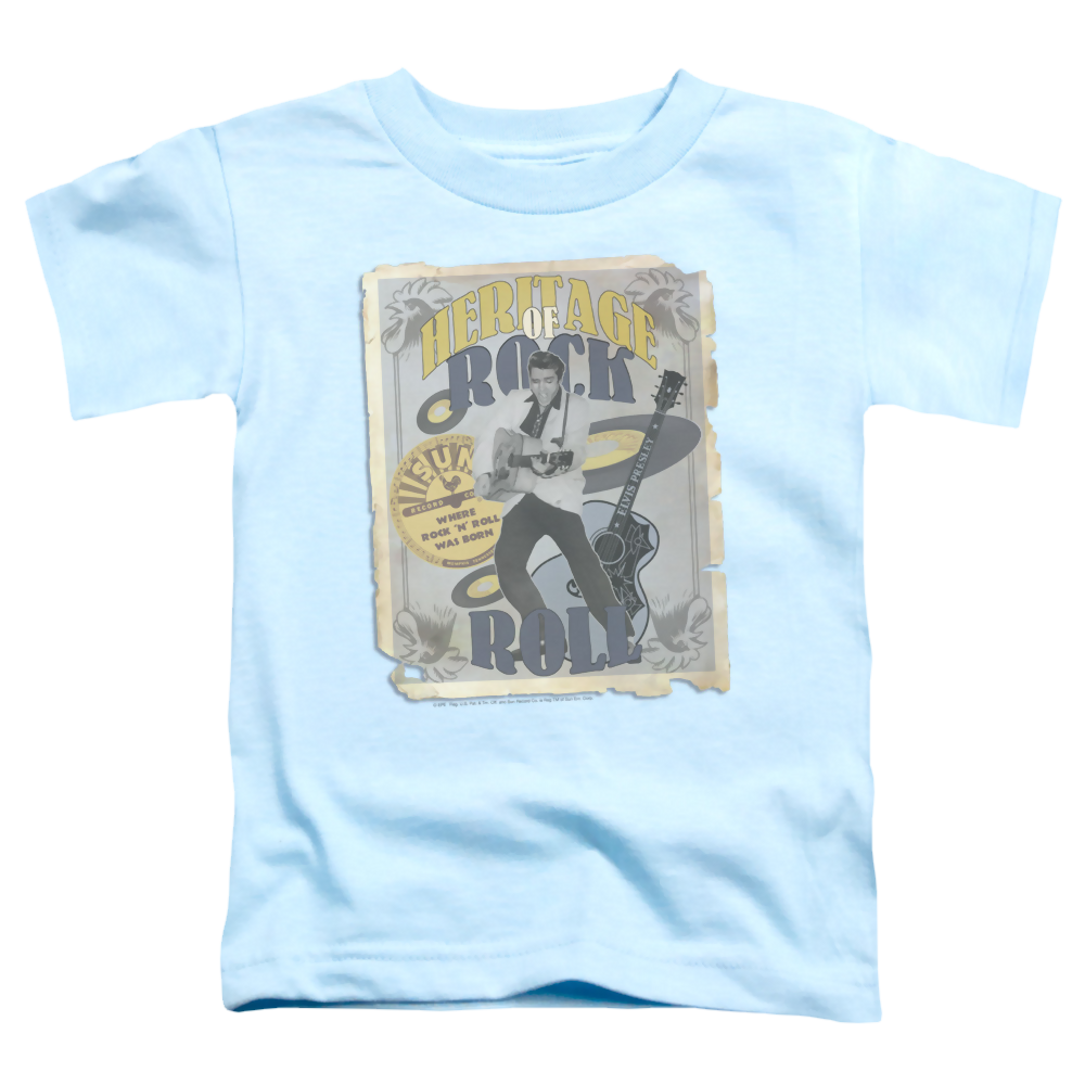 Elvis Presley Heritage Of Rock Poster - Kid's T-Shirt